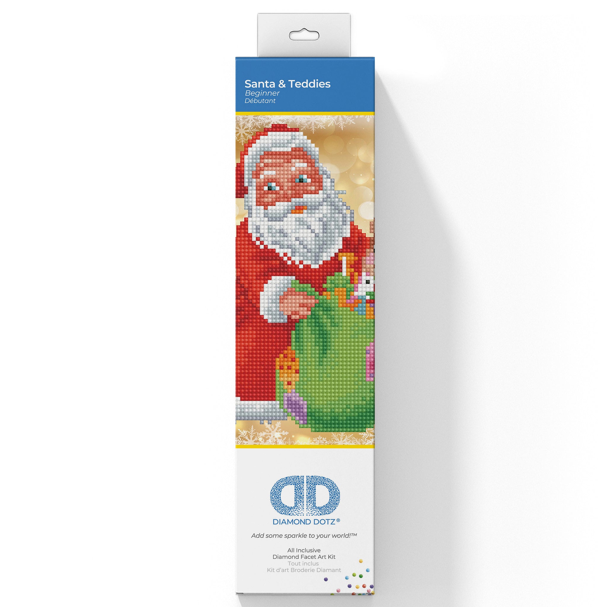 Diamond Painting Kit: Santa and Teddies