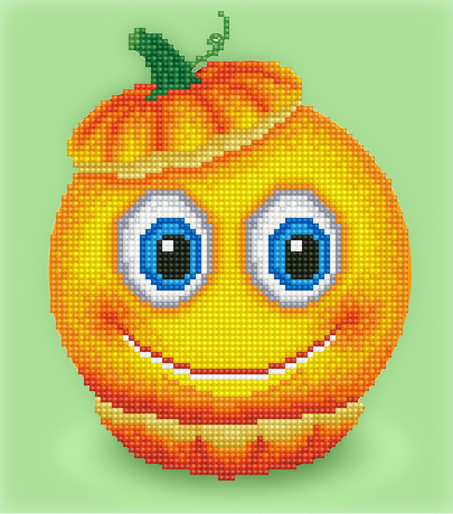 Diamond Painting Kit: Sweet Pumpkin