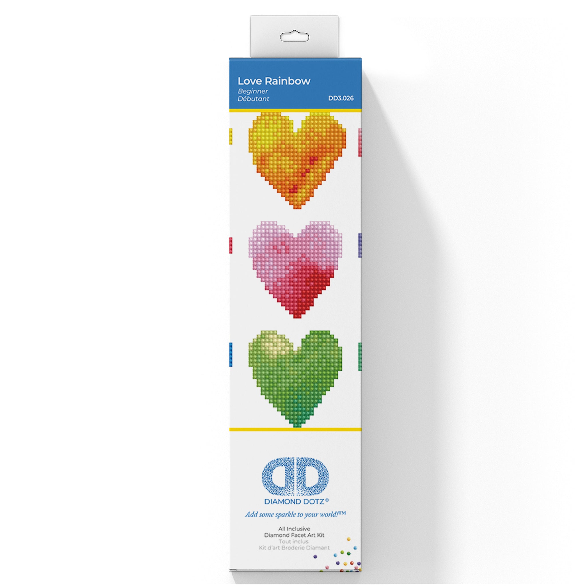 Diamond Painting Kit: Love Rainbow