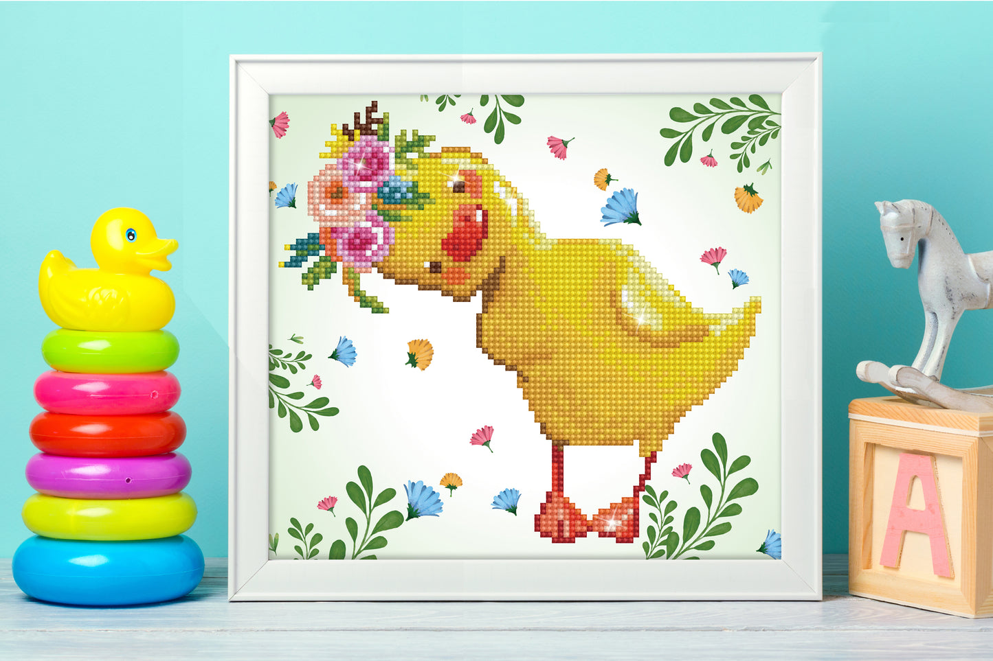 Diamond Painting Kit: Daisy
