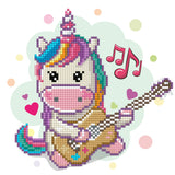 Diamond Painting Kit: Music Fills My Heart