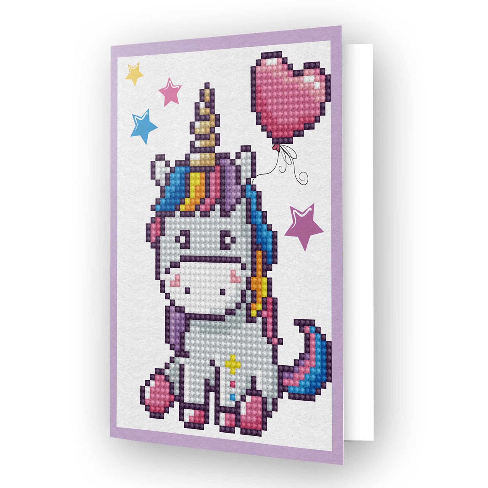 Diamond Painting Kit: Greeting Card Kit: Baby Uni