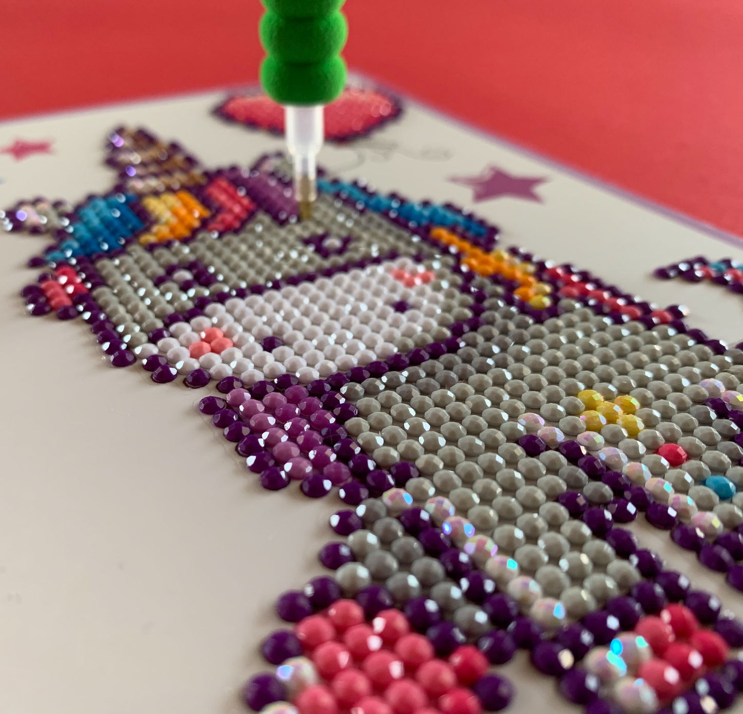 Diamond Painting Kit: Greeting Card Kit: Baby Uni