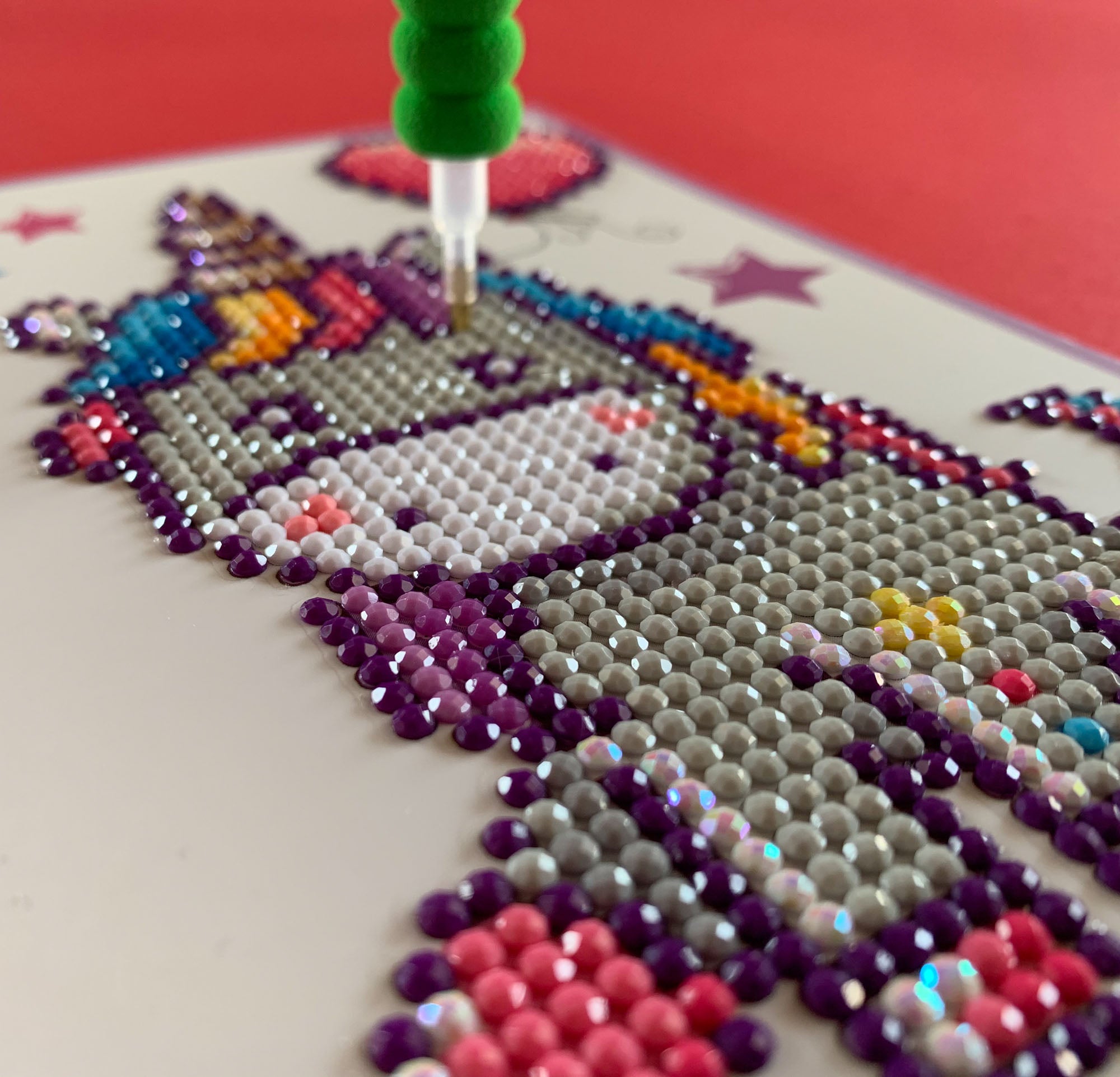 Diamond Painting Kit: Greeting Card Kit: Baby Uni