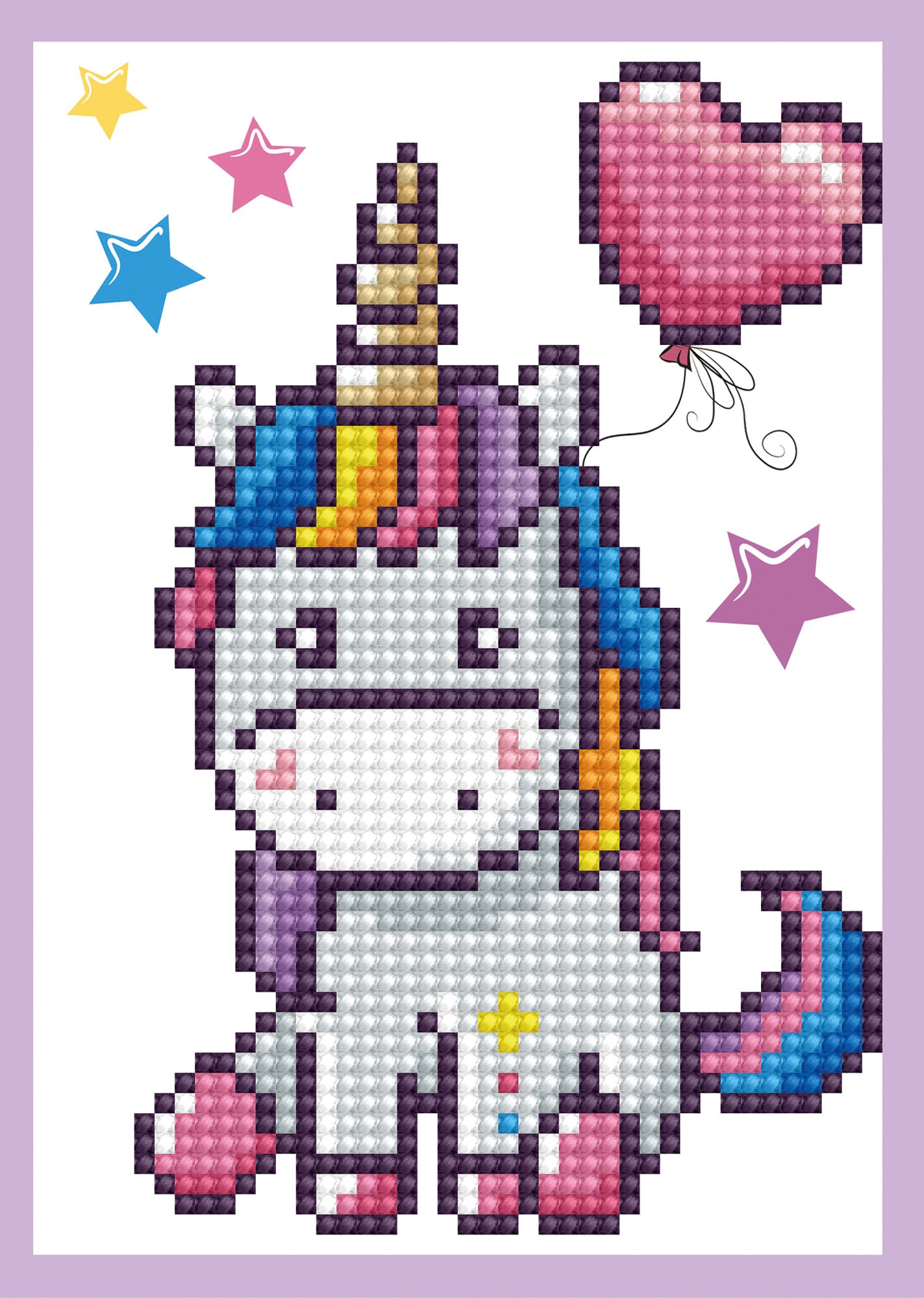Diamond Painting Kit: Greeting Card Kit: Baby Uni