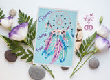 Diamond Painting Kit: Greeting Card Kit: Dreams Come True