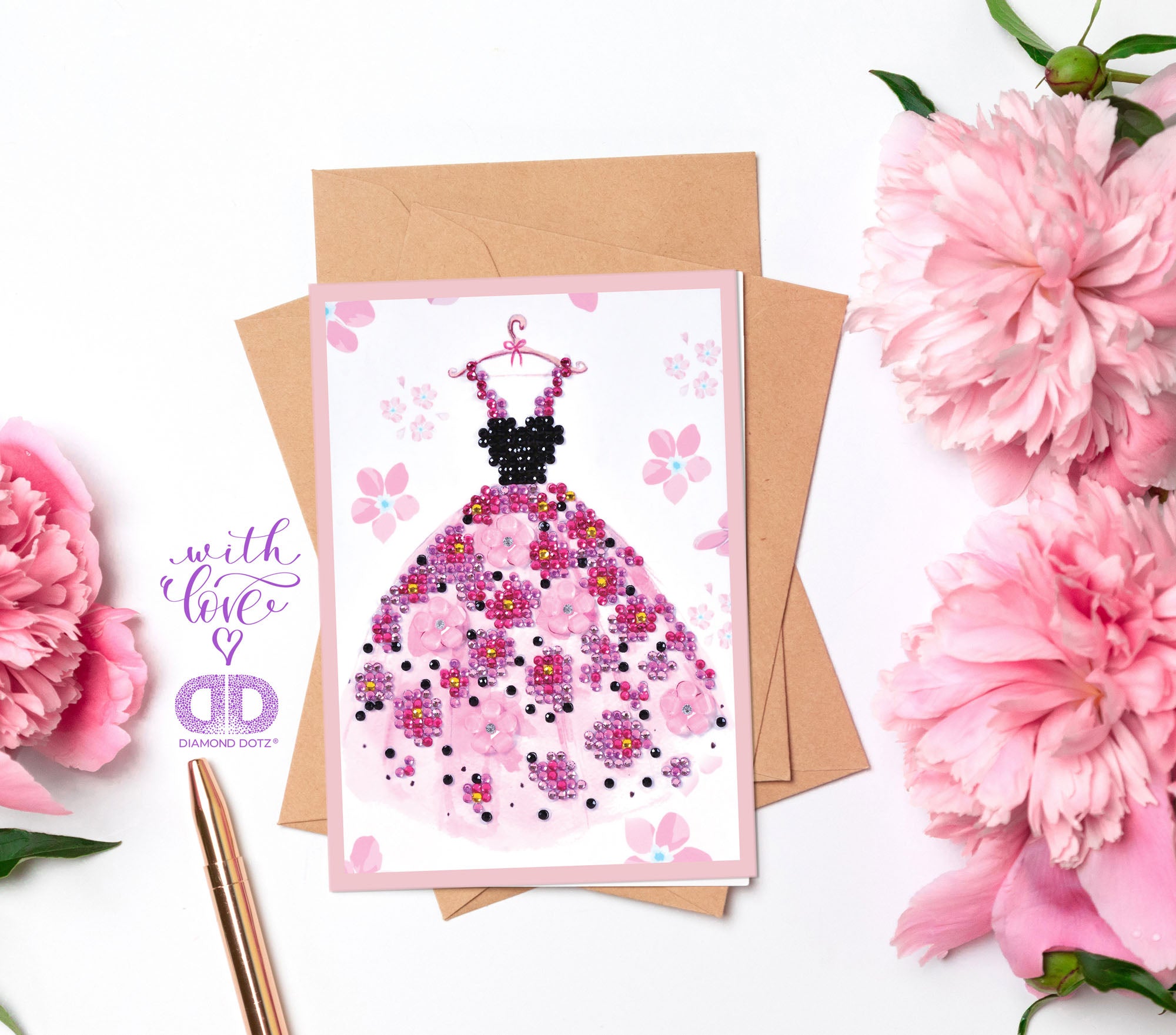 Diamond Painting Kit: Greeting Card Kit: Party Time