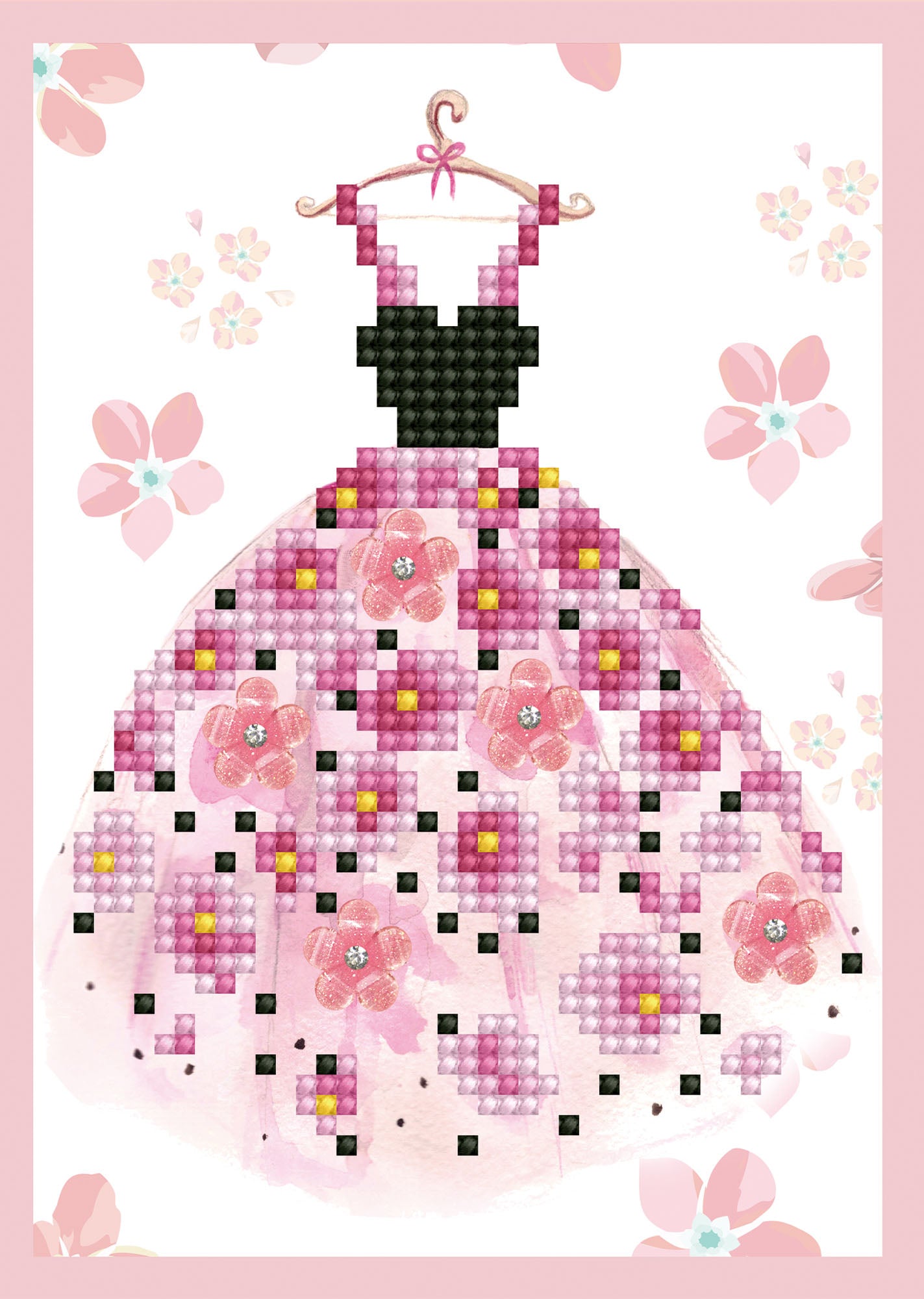 Diamond Painting Kit: Greeting Card Kit: Party Time