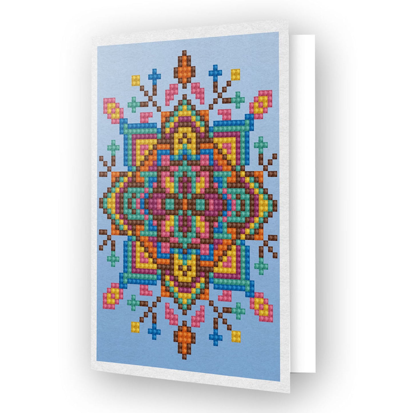 Diamond Painting Kit: Greeting Card Kit: Blue Star