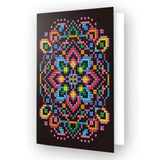 Diamond Painting Kit: Greeting Card Kit: Black Star