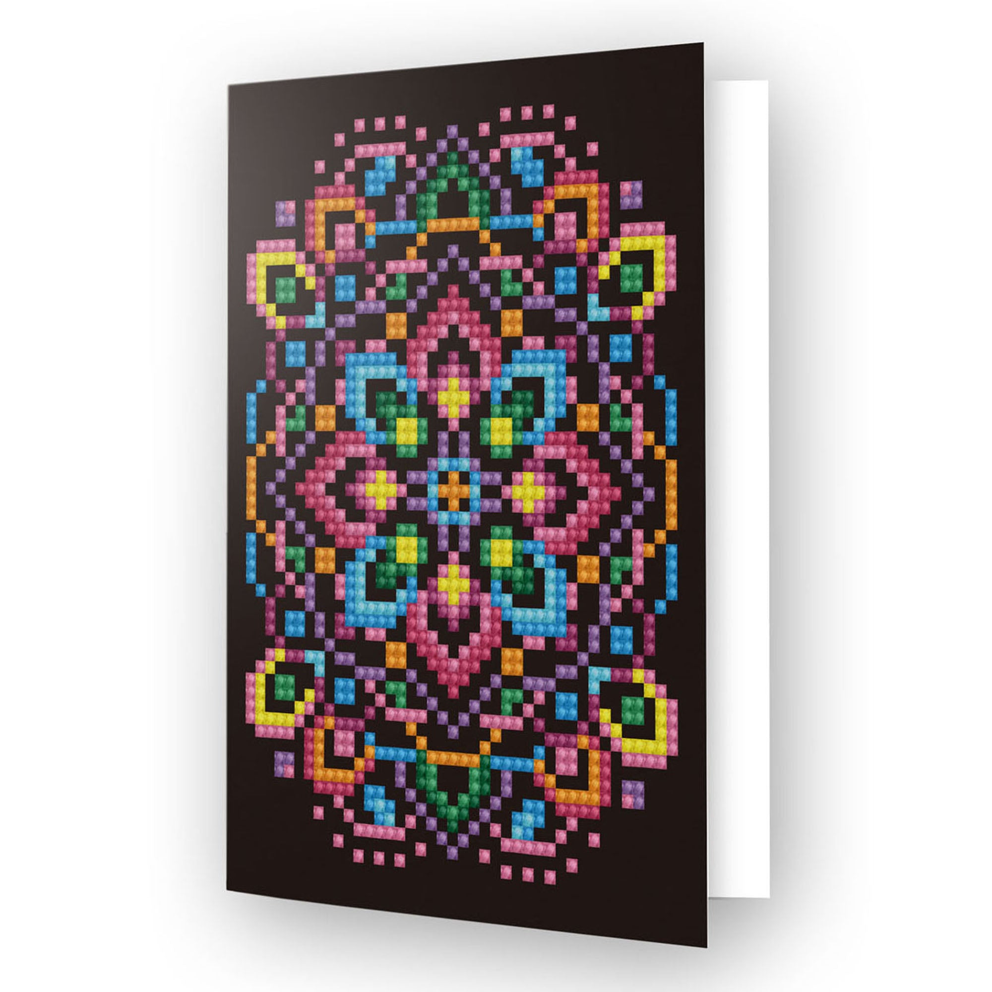 Diamond Painting Kit: Greeting Card Kit: Black Star