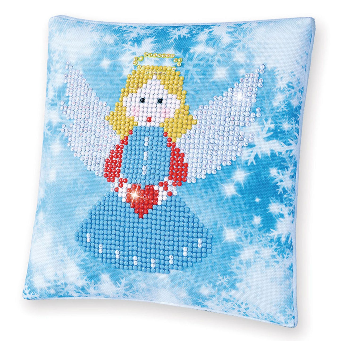 Diamond Painting Kit: Cushion: Christmas Angel