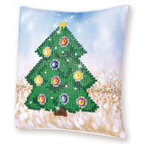 Diamond Painting Kit: Cushion: Christmas Tree