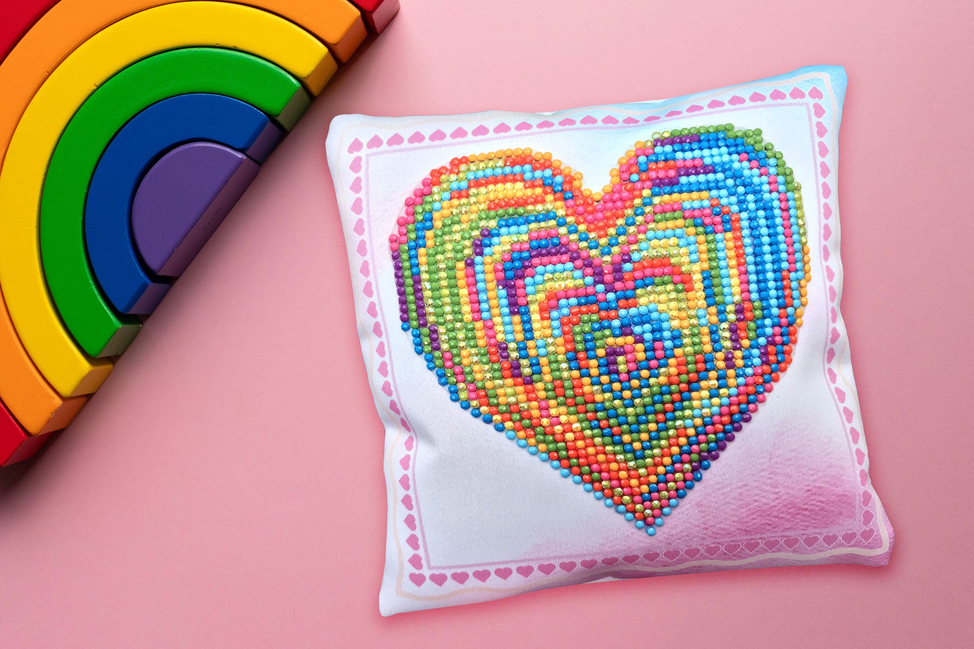 Diamond Painting Kit: Cushion: Love Rest