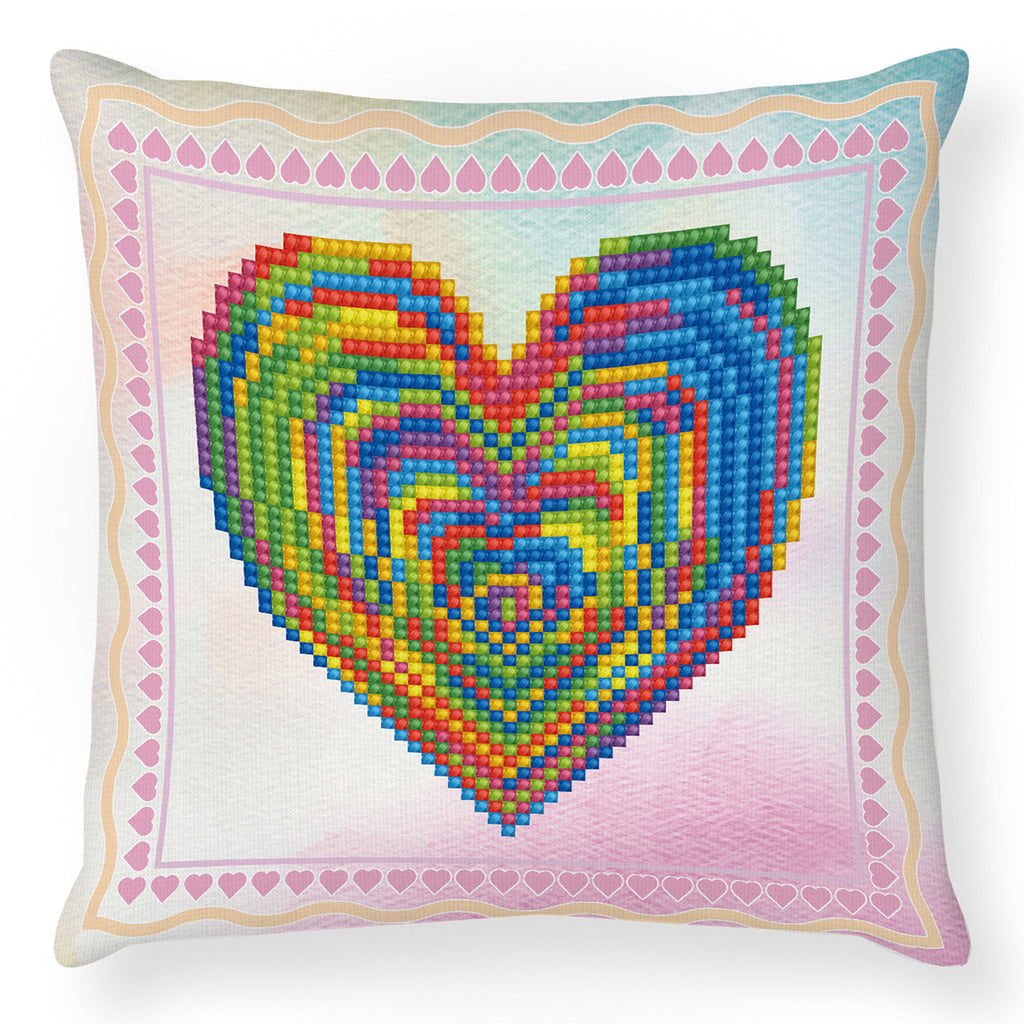 Diamond Painting Kit: Cushion: Love Rest