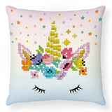 Diamond Painting Kit: Mini Pillow: Flower Crown