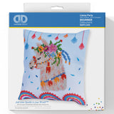 Diamond Painting Kit: Cushion: Llama Party