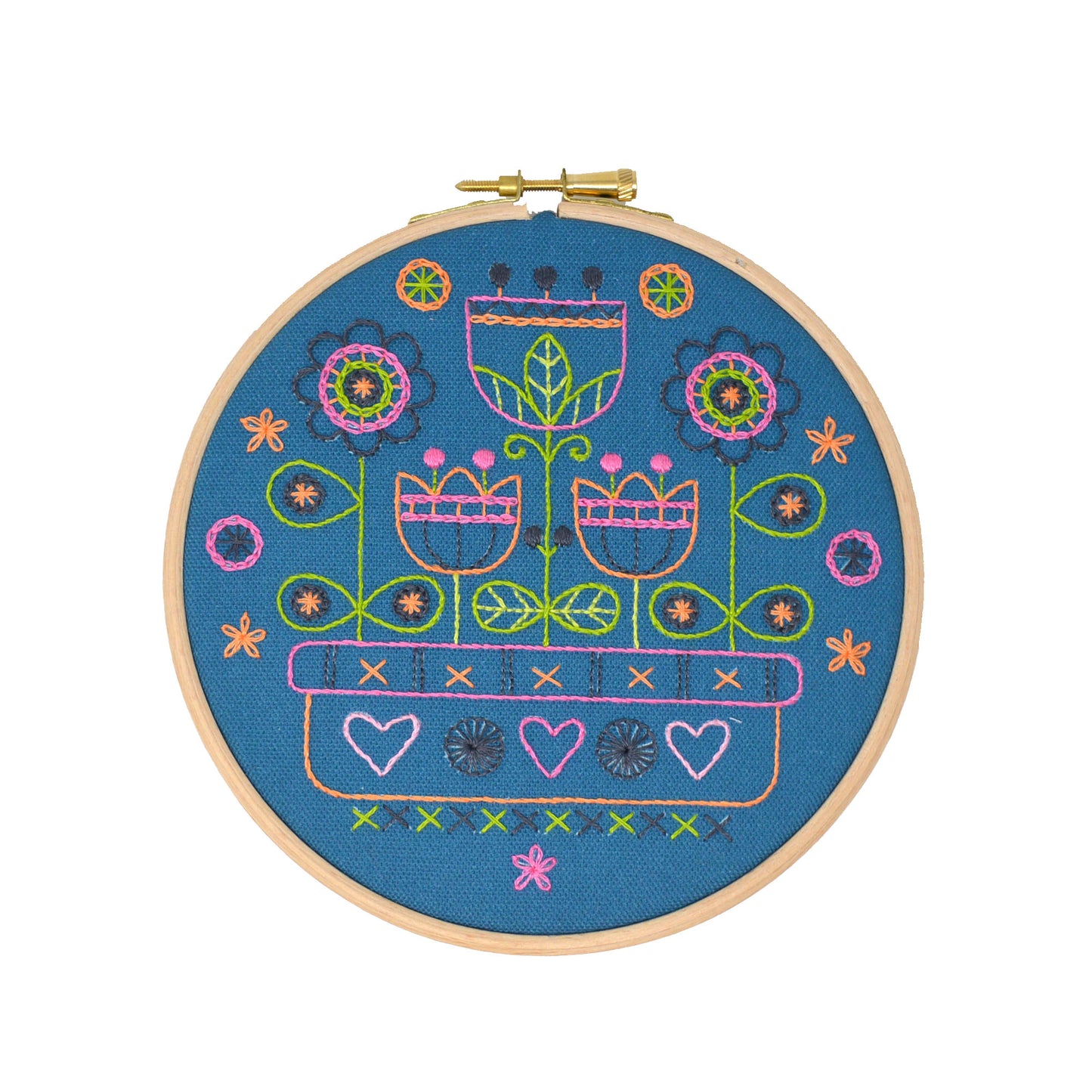 My Embroidery Kit - Floral Delight