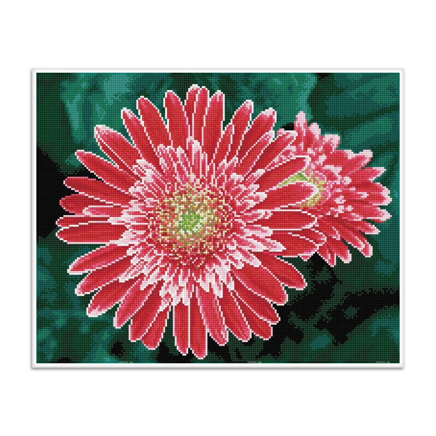 Diamond Dotz® Squares: Pink Gerberas