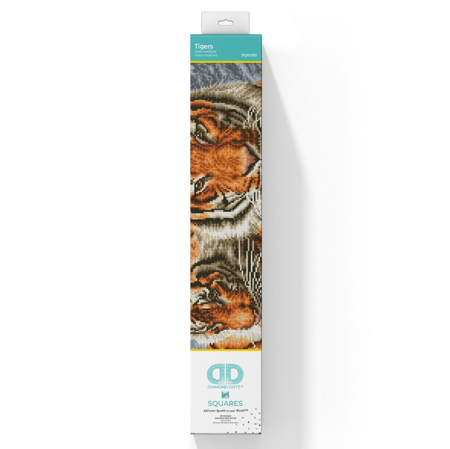 Diamond Dotz® Squares: Tigers