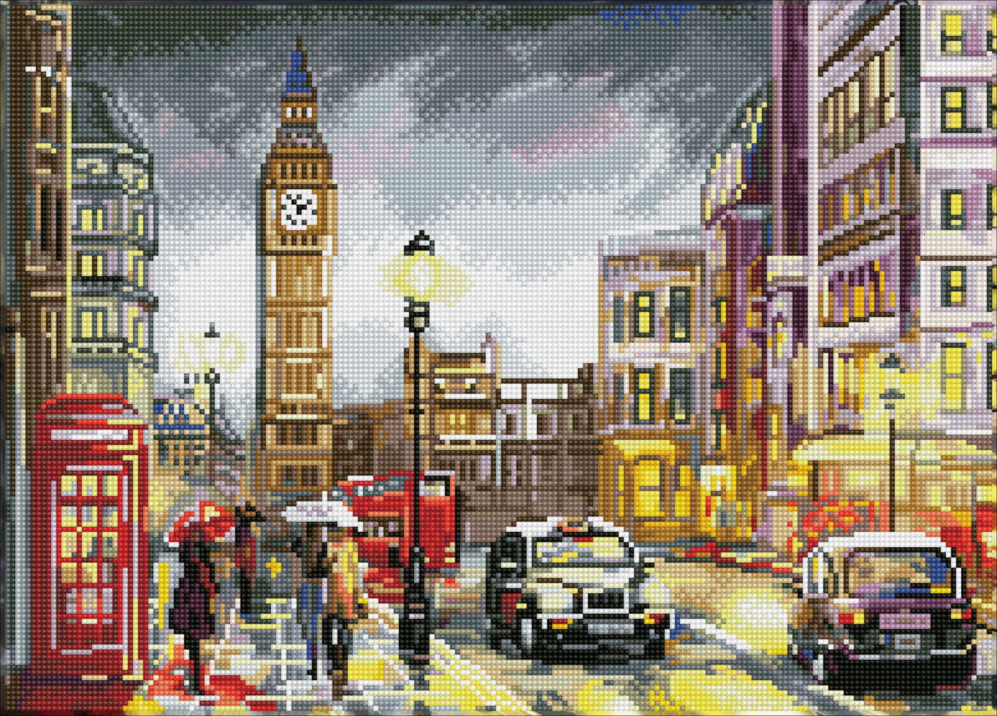 Diamond Dotz® Squares: London Scene