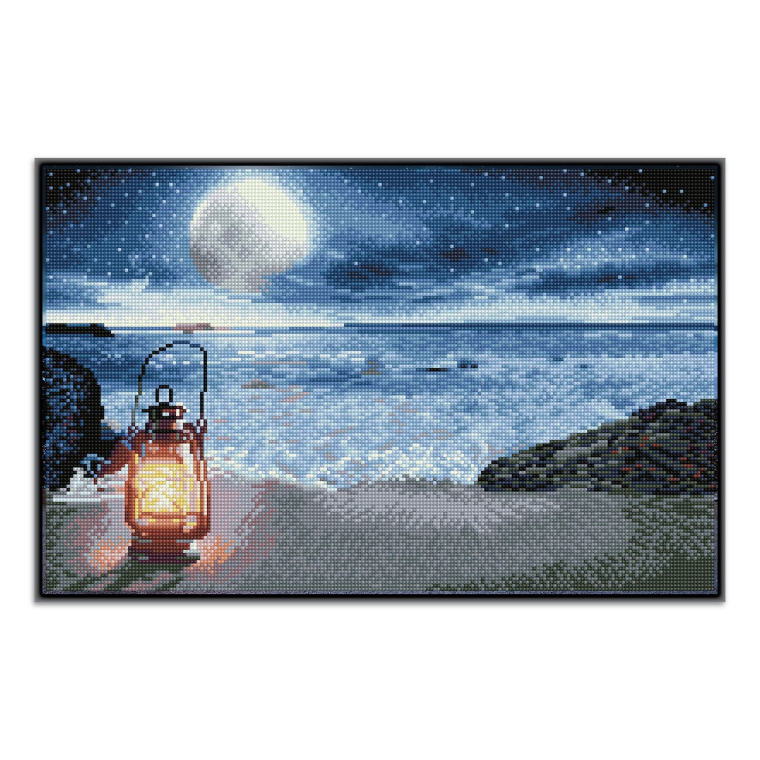 Diamond Dotz® Squares: Seaside Vigil