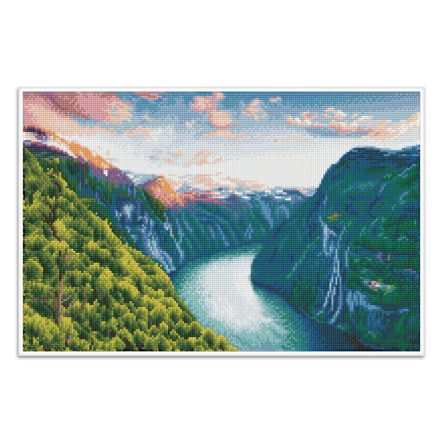 Diamond Dotz® Squares: Mighty River