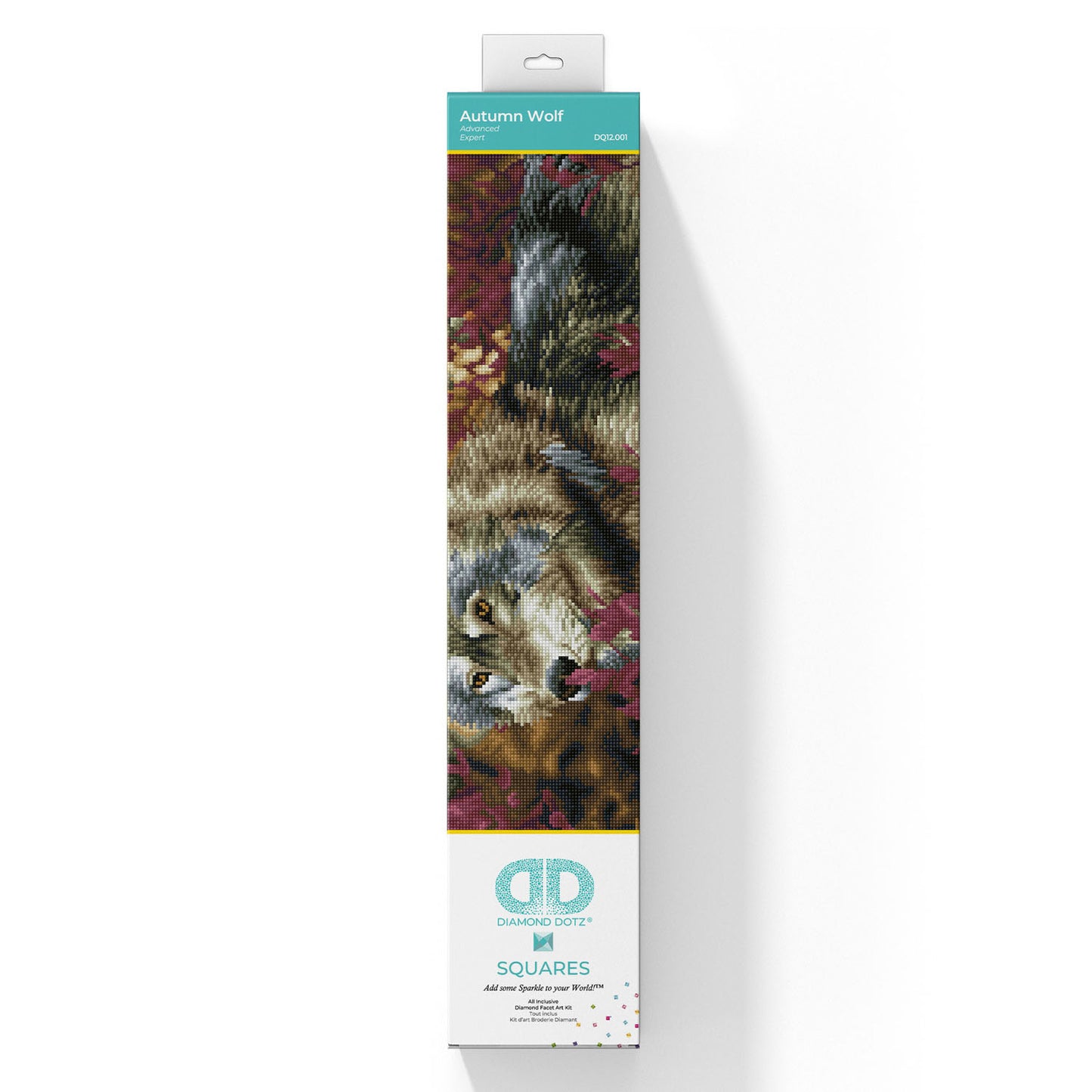 Diamond Dotz® Squares: Autumn Wolf