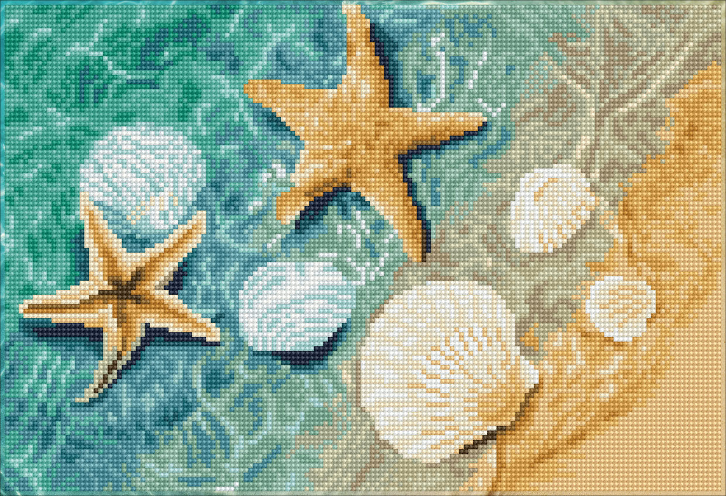 Diamond Dotz® Squares: Crystal Shore