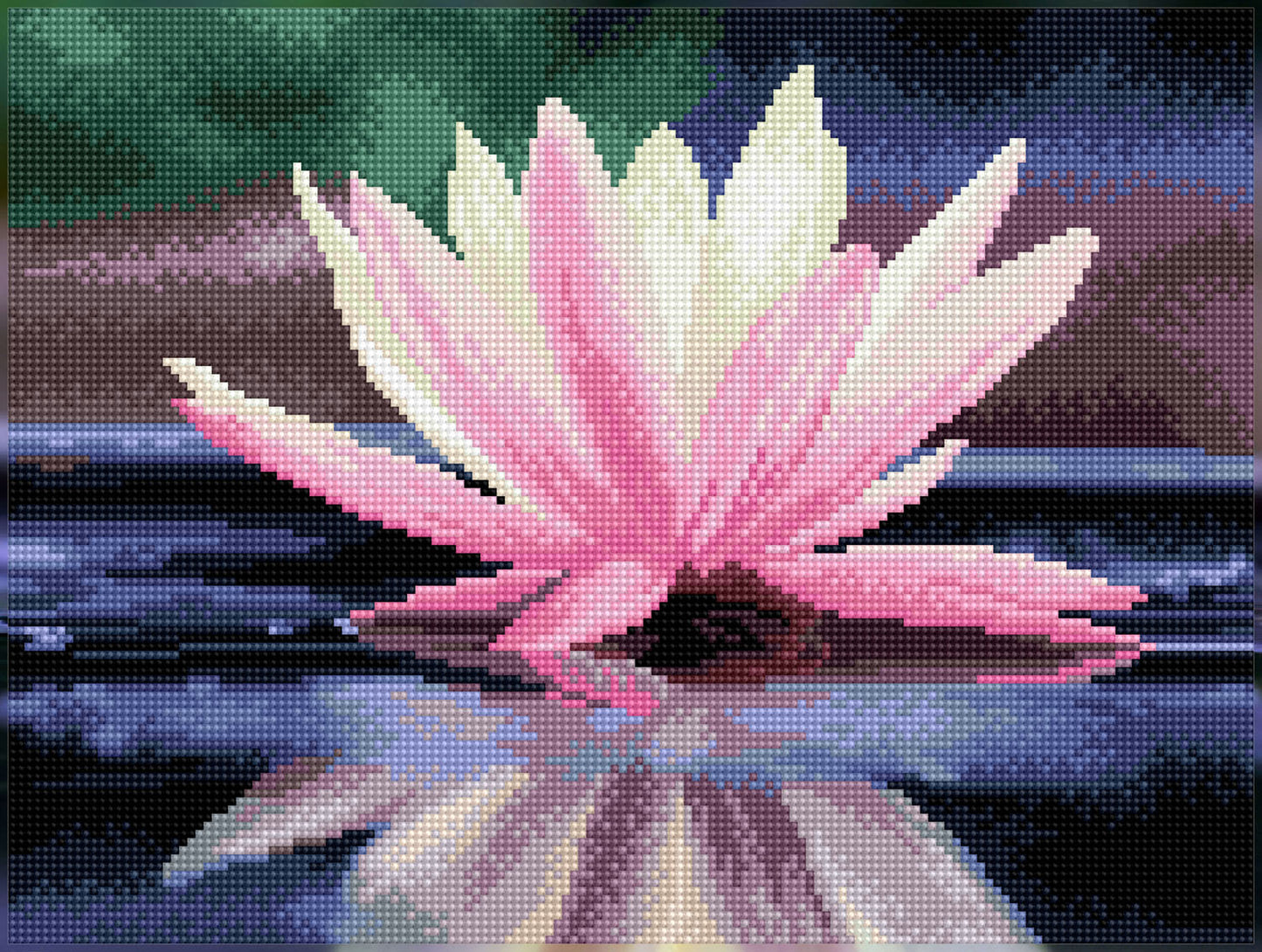 Diamond Dotz® Squares: Reflections