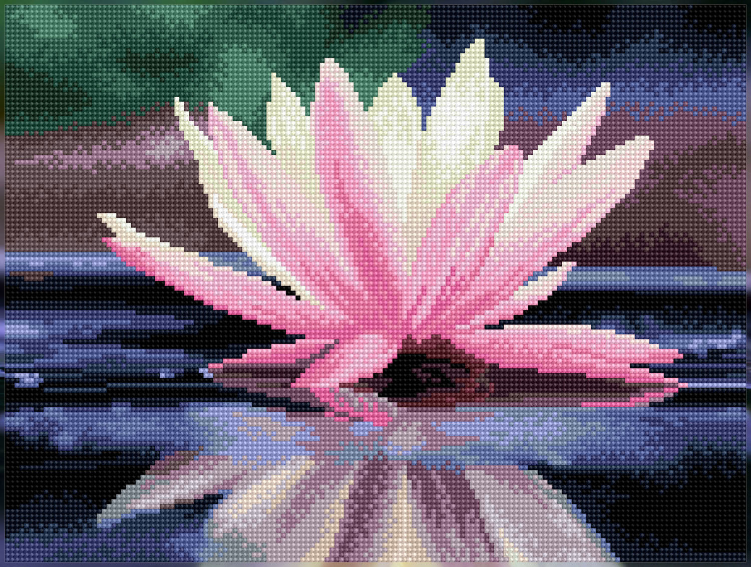 Diamond Dotz® Squares: Reflections