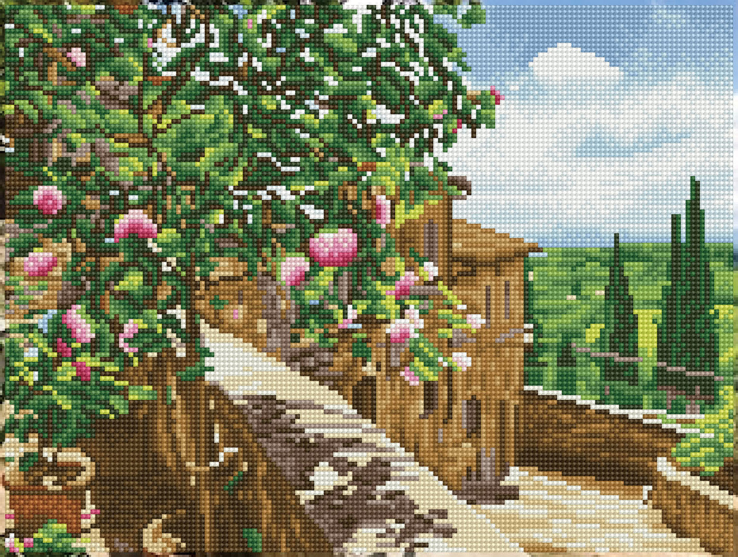 Diamond Dotz® Squares: Tuscan Vista