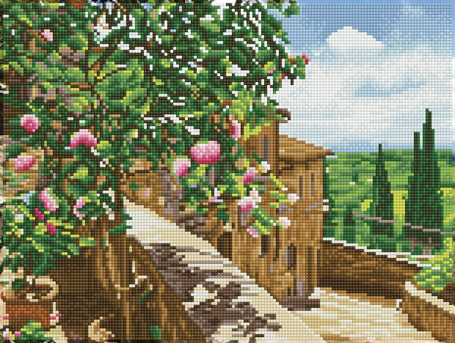 Diamond Dotz® Squares: Tuscan Vista