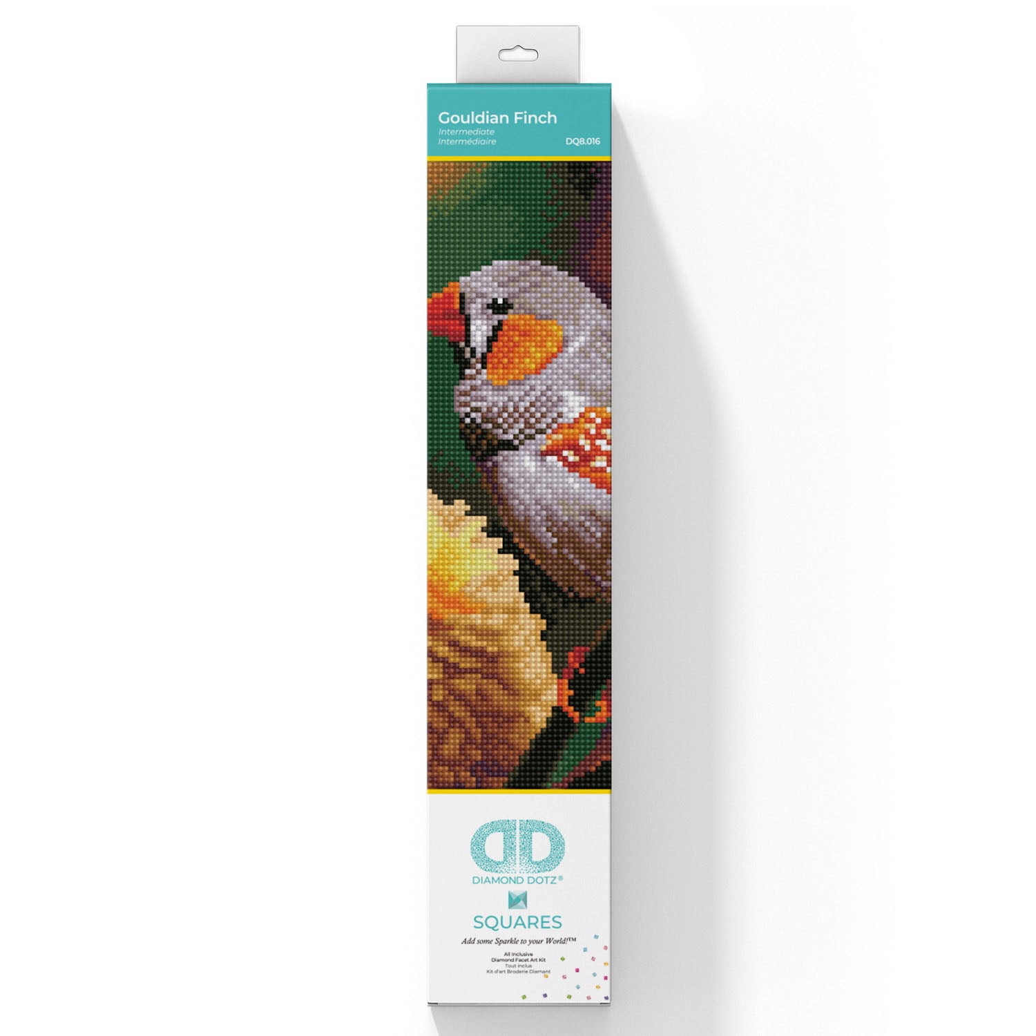 Diamond Dotz® Squares: Gouldian Finch