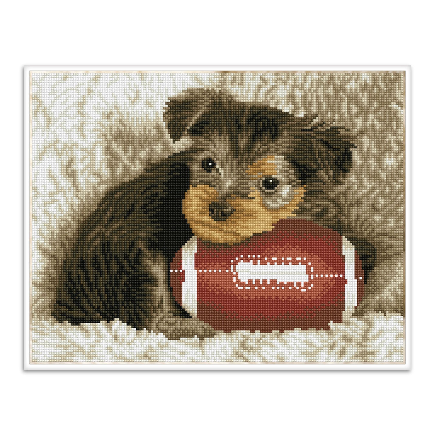 Diamond Dotz® Squares: Footy Pup