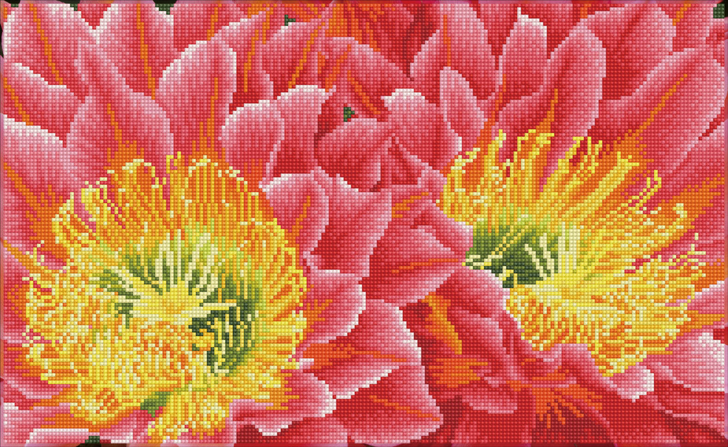 Diamond Dotz® Squares: Desert Blooms