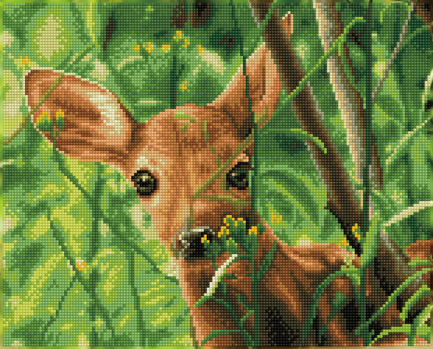 Diamond Dotz® Squares: Forest Babe