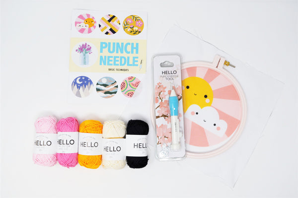 My Punch Needle Kit - Hello Sunshine