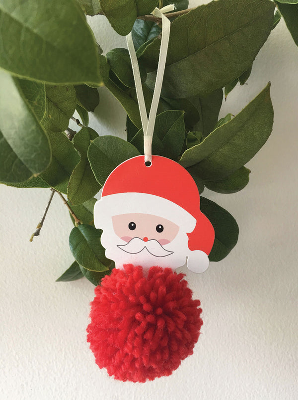 Pom Pom Decoration Kit: Christmas