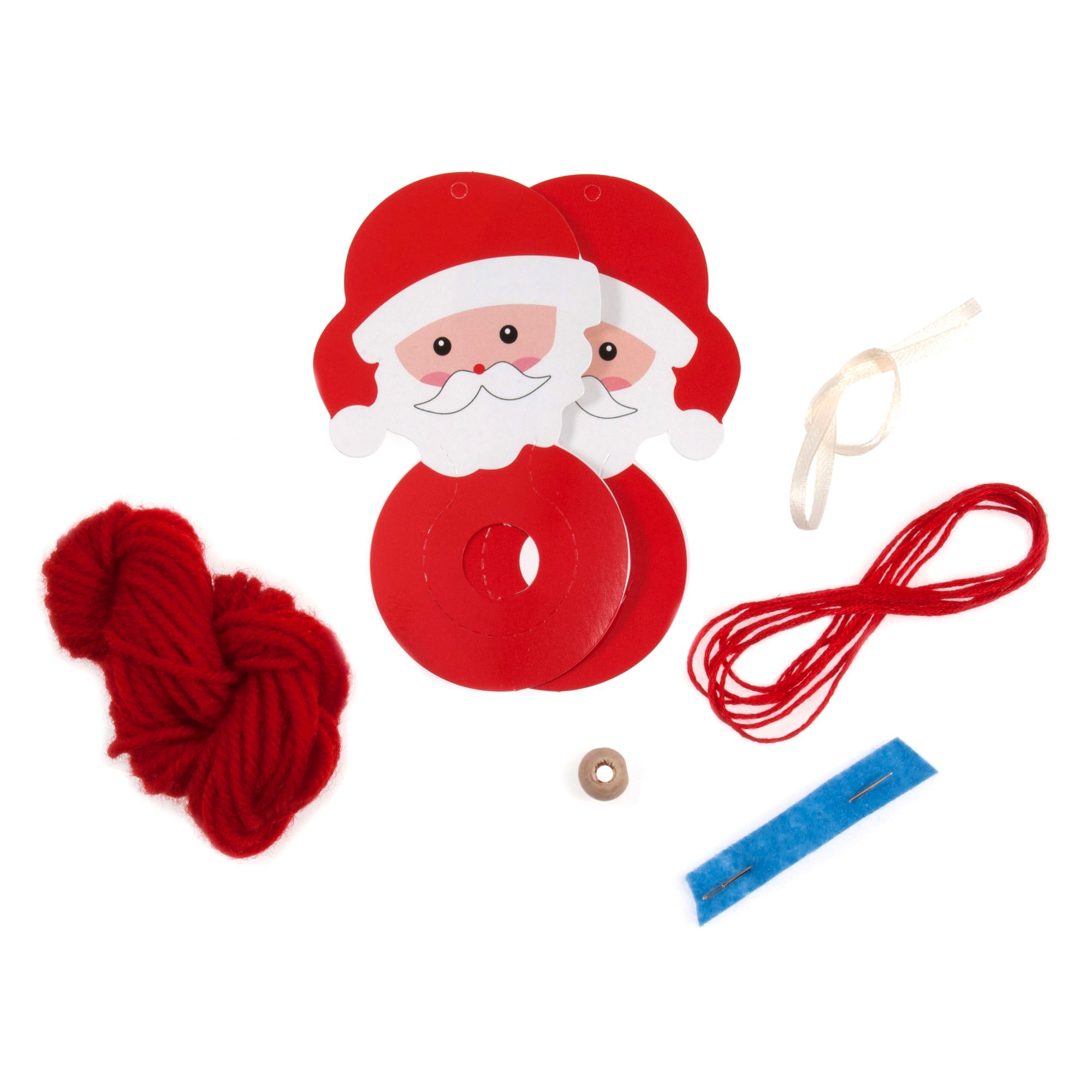 Pom Pom Decoration Kit: Christmas