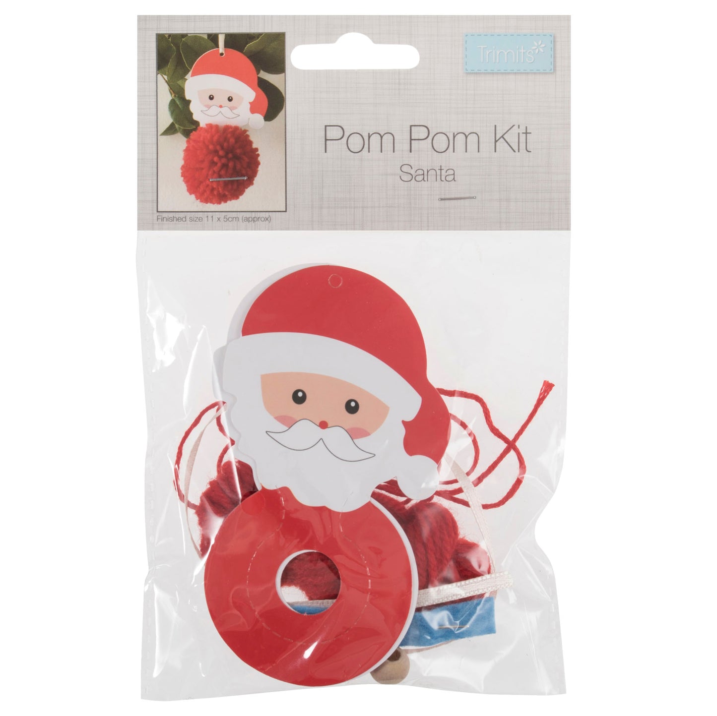 Pom Pom Decoration Kit: Christmas