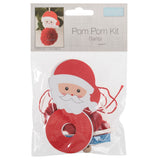 Pom Pom Decoration Kit: Christmas