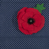 Felt Decoration Kit: Poppy Brooch