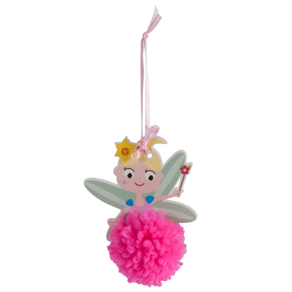 Pom Pom Decoration Kit: Fairy: Pack of 4