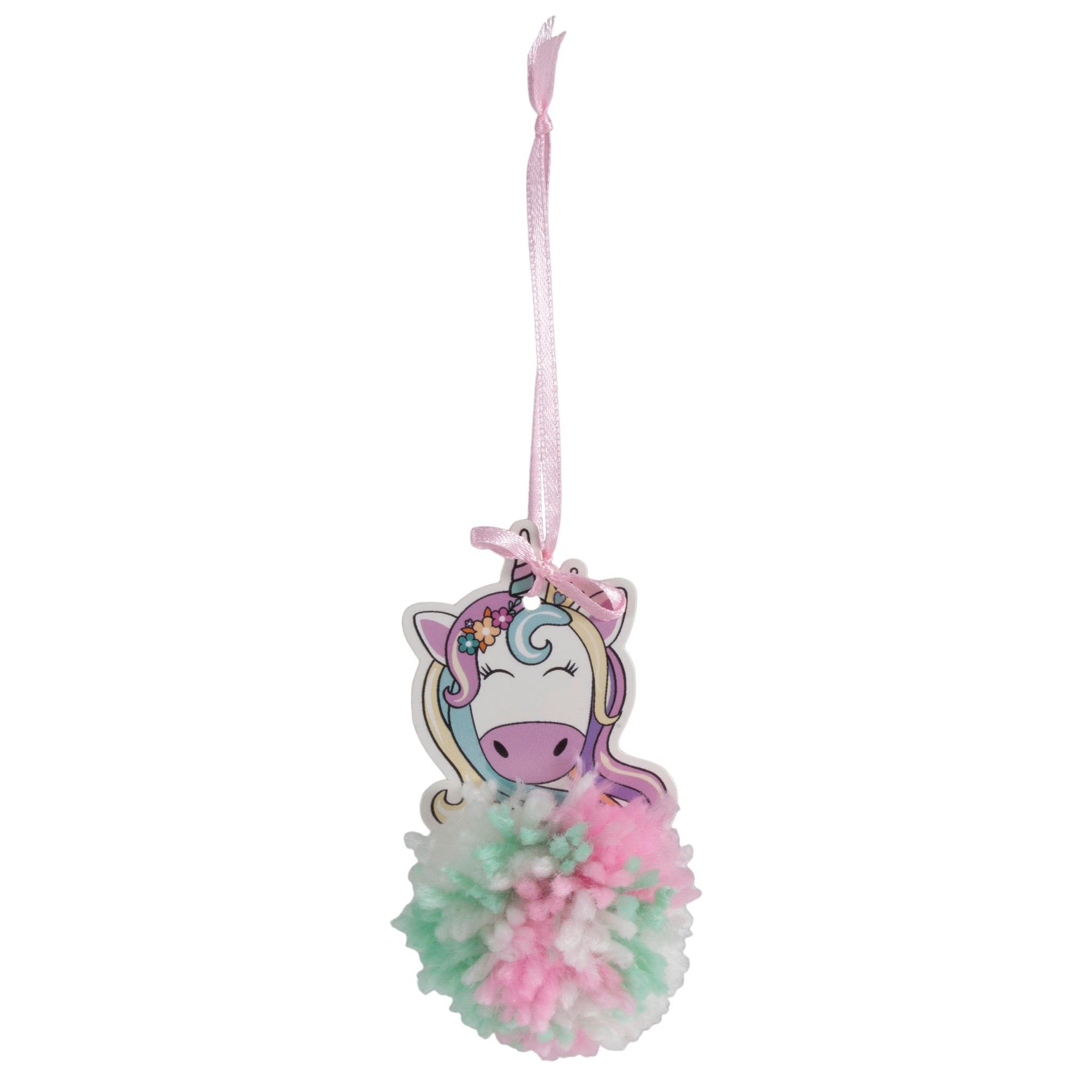 Pom Pom Decoration Kit: Unicorn: Pack of 4
