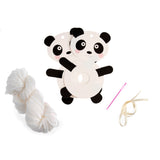 Pom Pom Decoration Kit: Panda: Pack of 4