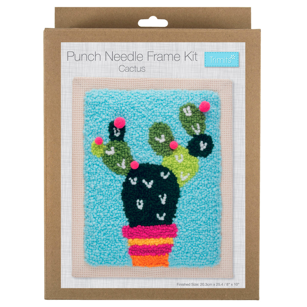 Punch Needle Kit: Cactus