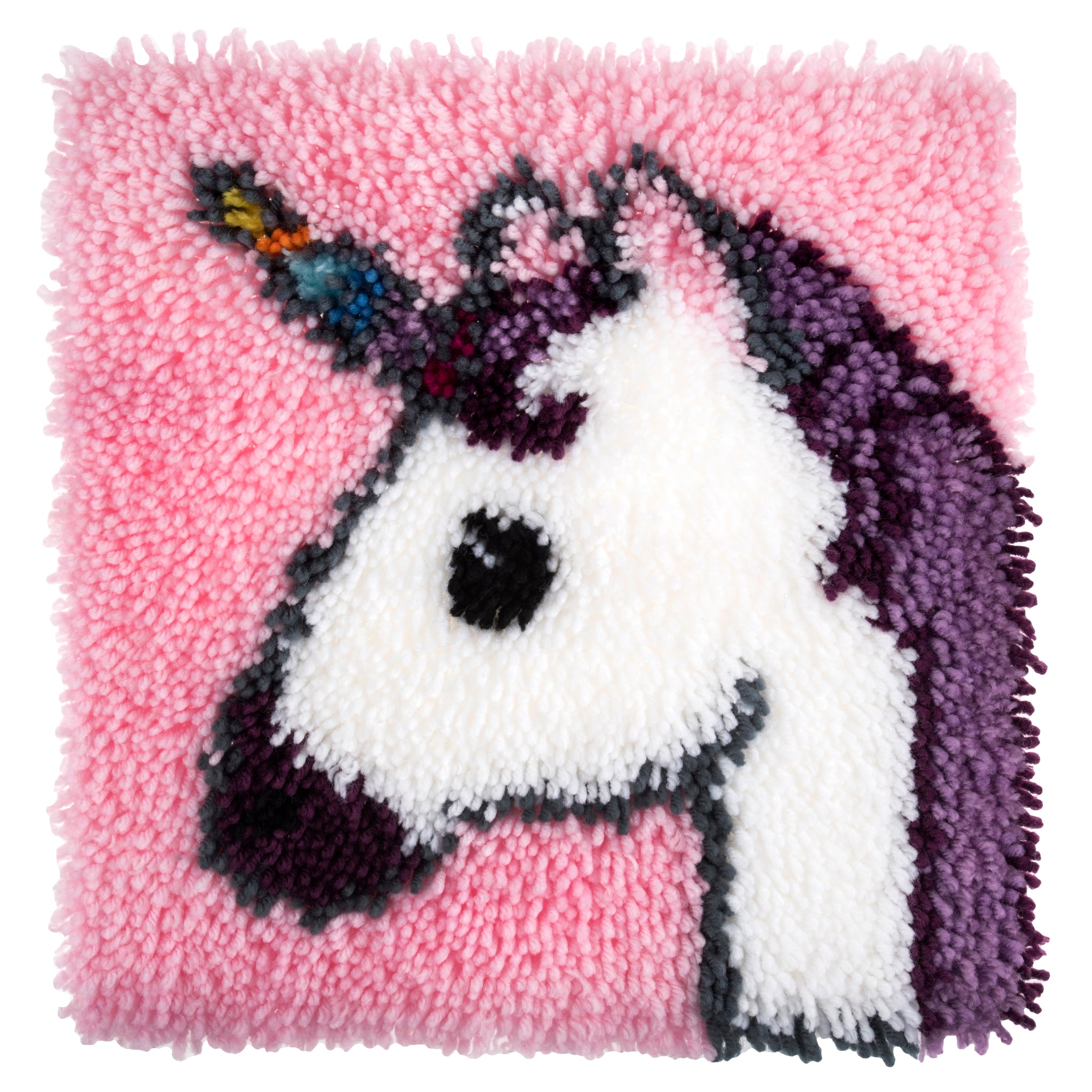 Latch Hook Kit: Unicorn