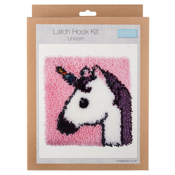 Latch Hook Kit: Unicorn