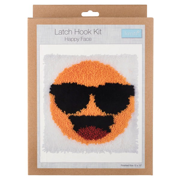Latch Hook Kit: Happy Face